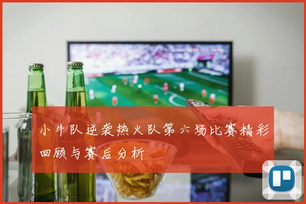 小牛队逆袭热火队第六场比赛精彩回顾与赛后分析